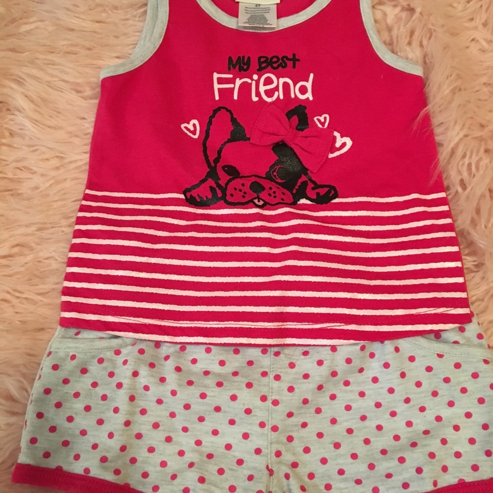Toddler Girl Summer Matching Set